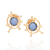 Brinco dos desejos banhado a ouro 18k com cristal (52726103) - comprar online