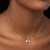 Pingente tiara minnie banhado a ouro 18k com zircônia (54283806) - Estilo Dixe | Semijoias Rommanel