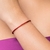 Pulseira te dedico banhada a ouro 18k com fio acetinado (55211933) na internet