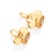 Pingente cara metade Mickey e Minnie banhado a ouro 18k (54283900)