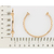 Bracelete banhado a ouro 18k com zircônias (55205906) - comprar online