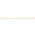 Gargantilha banhada a ouro 18k fio cadeado (53163800) - comprar online