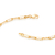 Pulseira fio elos ovais banhada a ouro 18k (55169200) - comprar online