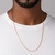 Cordão banhado a ouro 18k (53253100) - Estilo Dixe | Semijoias Rommanel