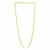 Cordão banhado a ouro 18k fio grumet (53049000)