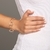 Pulseira banhada a ouro 18k formada por círculos (55078800) - Estilo Dixe | Semijoias Rommanel