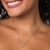 Gargantilha banhada a ouro 18k com zircônias e cristal (53252110) na internet