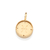 Pingente signo peixes banhado a ouro 18k (54275600)