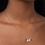 Gargantilha mickey e minnie banhada a ouro 18k com aplicação de resina (53252514) - Estilo Dixe | Semijoias Rommanel