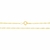 Gargantilha singapura banhado a ouro 18k (53059100) - comprar online