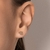 Brinco linguado banhado a ouro 18k (52735100) - Estilo Dixe | Semijoias Rommanel