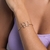 Bracelete borboleta banhado a ouro 18k com zircônias (55203806) na internet