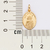 Medalha São João banhada a ouro 18k (54284700) na internet