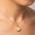 Pingente signo câncer banhado a ouro 18k (54276000) - Estilo Dixe | Semijoias Rommanel