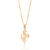 Pingente cavalo banhado a ouro 18k (54283700) - comprar online