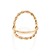 Anel skinny torcido banhado a ouro 18k (51352600) - comprar online