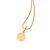 Pingente medalha São Bento banhada a ouro 18k (54286800) - comprar online