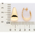Brinco meia argola oval banhado a ouro 18k (52729100) na internet