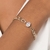 Pulseira banhada a ouro 18k com zircônia (55217806) na internet