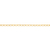 Cordão banhado a ouro 18k fio grumet laminado (53031200) - comprar online