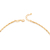 Gargantilha choker torcida banhada a ouro 18k (53240900) - comprar online