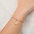 Pulseira com pingente elementos mar banhada a ouro 18k (55211200) na internet