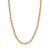 Gargantilha grossa banhada a ouro 18k (53250400)