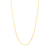 Cordão singapura banhado a ouro 18k (53118400)