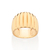 Maxi anel banhado a ouro 18k (51347600) - comprar online