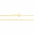 Cordão banhado a ouro 18k fio diamantado (53033600) - comprar online