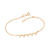 Pulseira espírito santo banhada a ouro 18k (55213200)