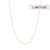 Gargantilha banhada a ouro 18k (53242000)
