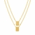 Escapulário banhado a ouro 18k (53076800) - comprar online