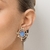 Brinco dos desejos banhado a ouro 18k com cristal (52726103) - Estilo Dixe | Semijoias Rommanel