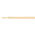 Pulseira banhada a ouro 18k com borboletas (55149600) - comprar online
