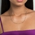 Gargantilha 3x1 banhada a ouro 18k (53241100) - Estilo Dixe | Semijoias Rommanel