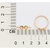 Anel skinny infinito banhado a ouro 18k (51343000) na internet