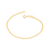Pulseira banhada a ouro 18k (55042800)