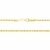 Gargantilha banhada a ouro 18k fio corda torcida (53074100) - comprar online