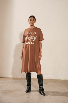 Vestido Est Cool It Caramelo - Other Girls
