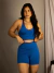 Conjunto Fitness Top e Bermuda Cores Variadas na internet