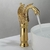 Griferia de Diseño Cisne oro