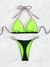Imagen de BIKINI DE CORREAS TEJIDAS BLACK