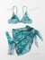 Bikini Tres Piezas con Aros en internet