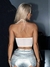 TOP CORSET CRUZADO WHITE - Only Iconic