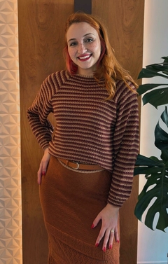 Blusa Tricot Listras de Ana - loja online