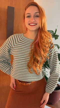 Blusa Tricot Listras de Ana - Ello Mulher