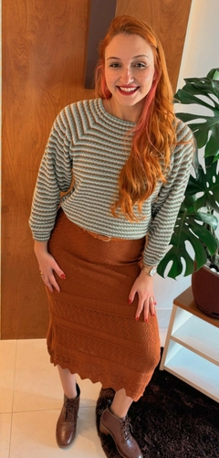 Saia Tricot Midi Jade
