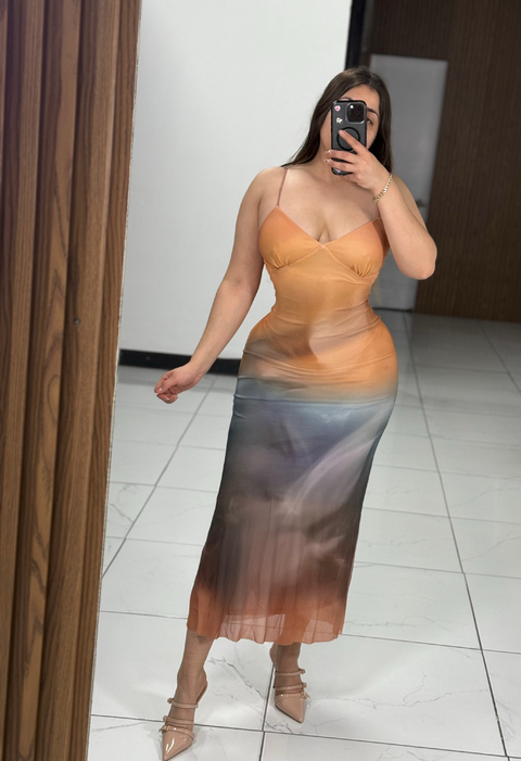 Sunset dress