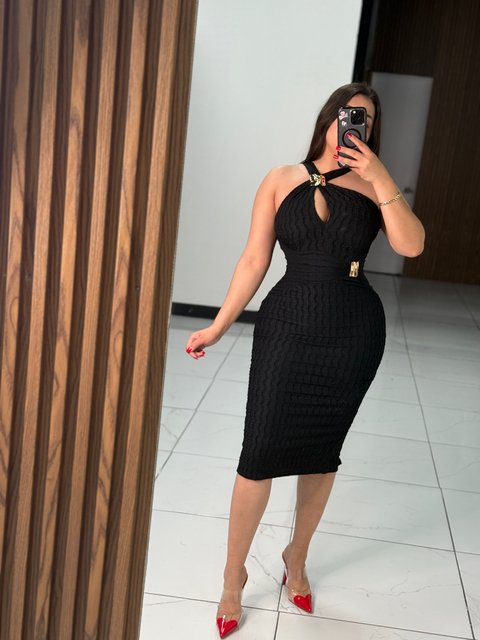 Midi dress licra